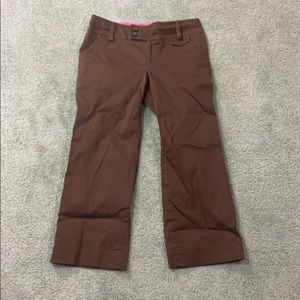 Lilly Pulitzer Corduroy Palm Beach Fit Capris sz 0